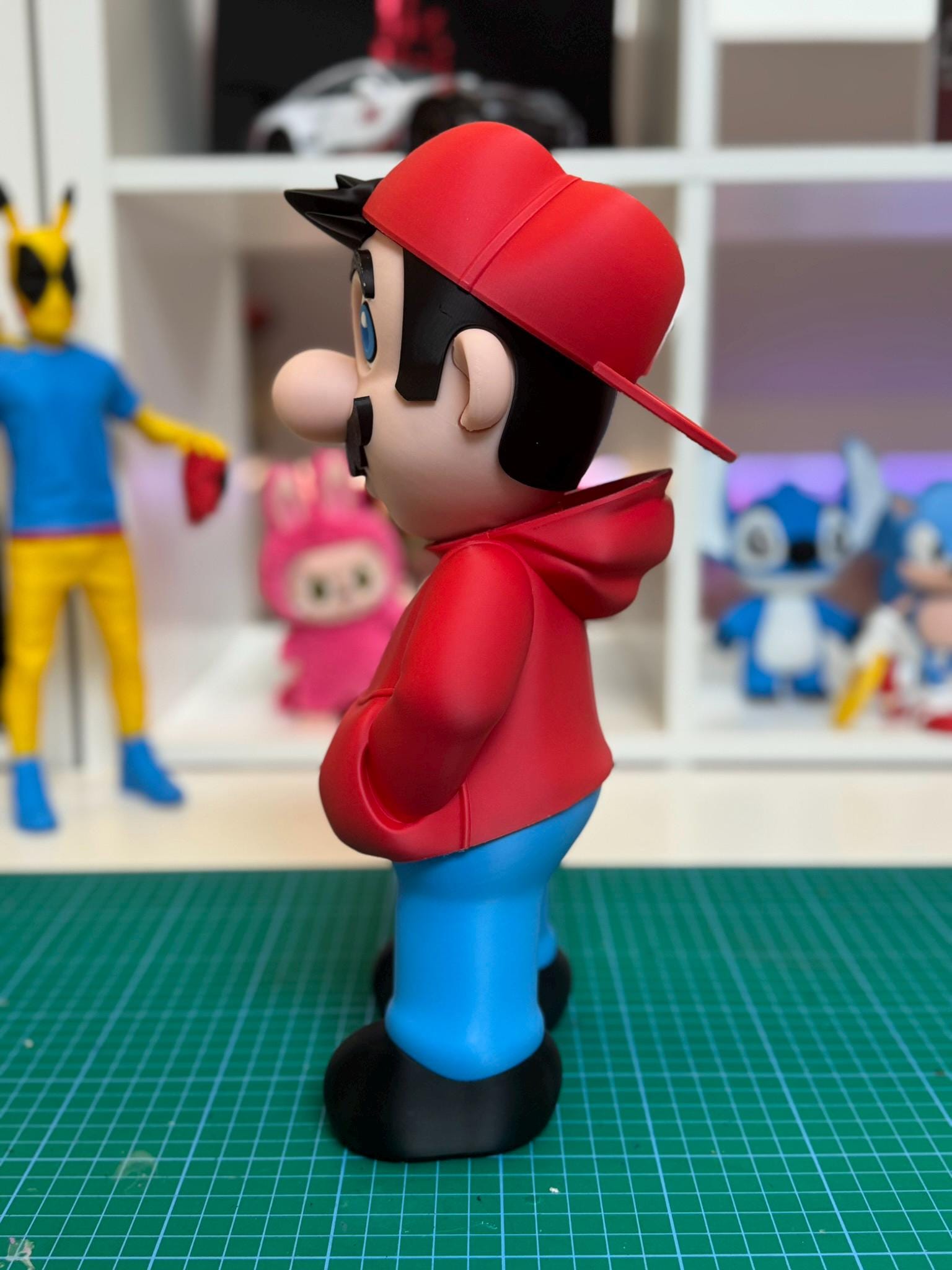 Figura Super Mario Bros URBANO, tamaño XXL 33CM figura para coleccionistas de Nintendo