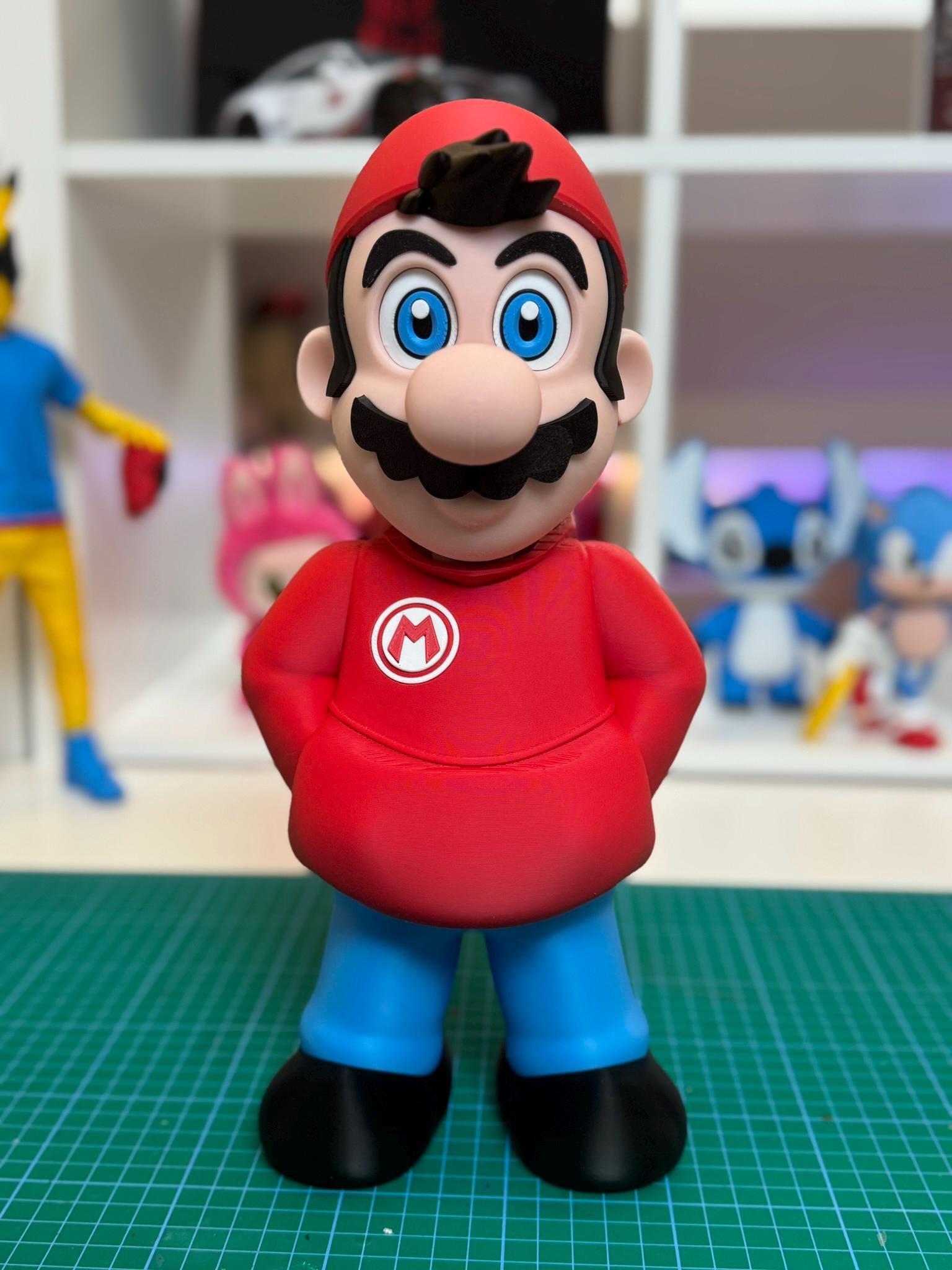 Figura Super Mario Bros URBANO, tamaño XXL 33CM figura para coleccionistas de Nintendo