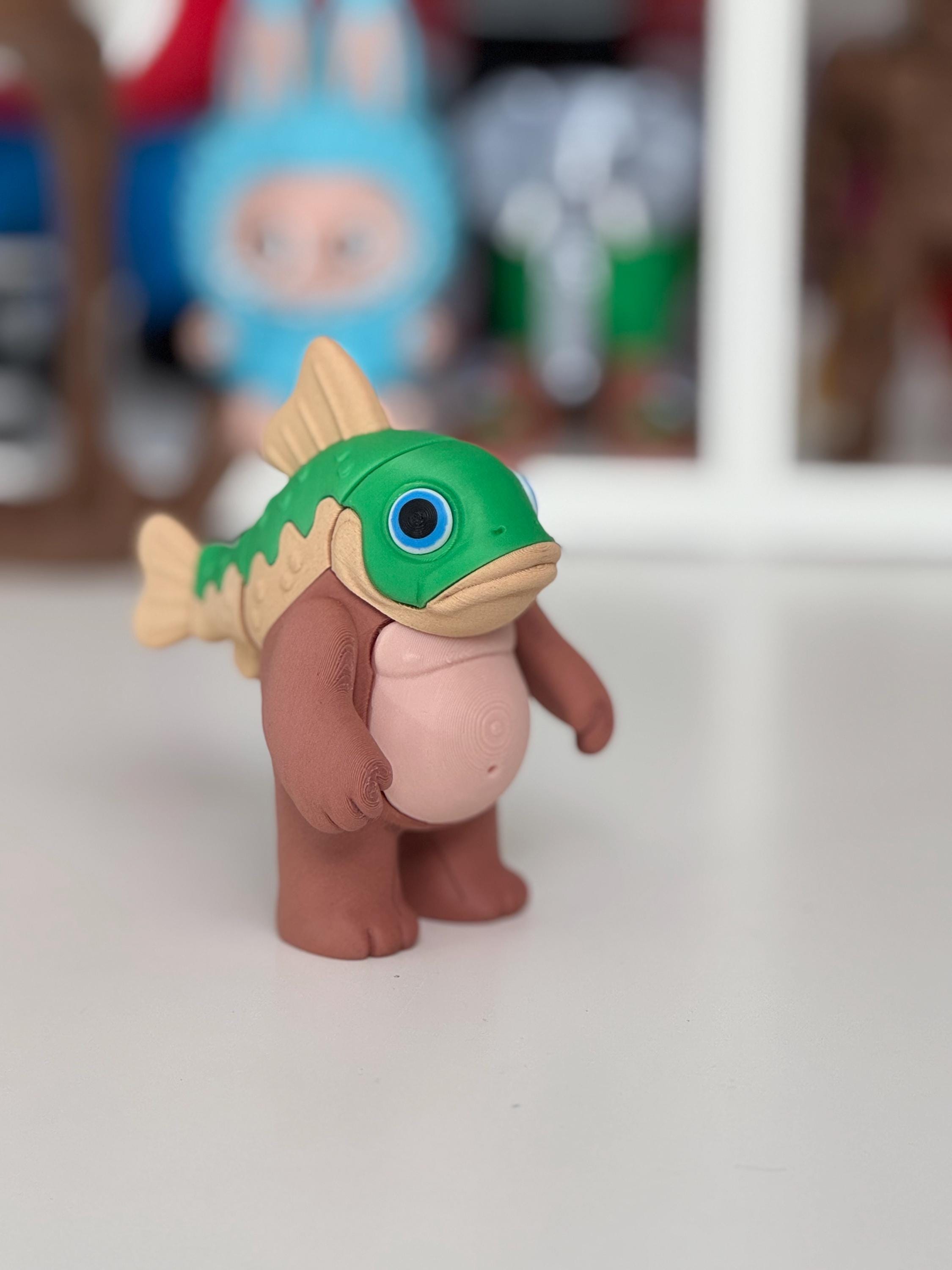 Figura Tripi tropi tropa tripa, meme viral de TIKTOK meme Italiano Brainrot pez oso