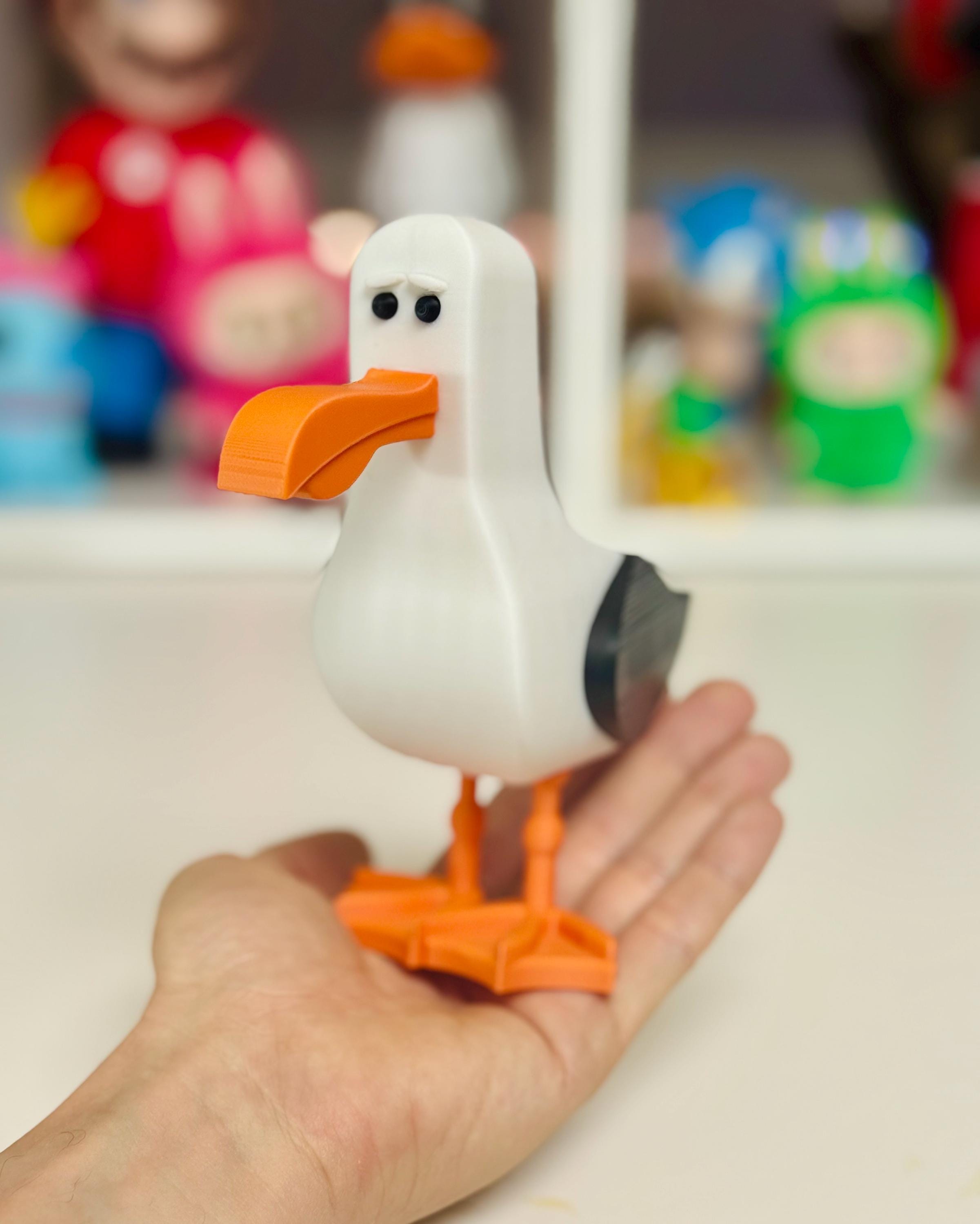 Gaviota Buscando a Nemo MIO MIO MIO!!, figura decoración Pixar 16CM. Pájaro película Move Finding Nemo Mine! Mine! Mía