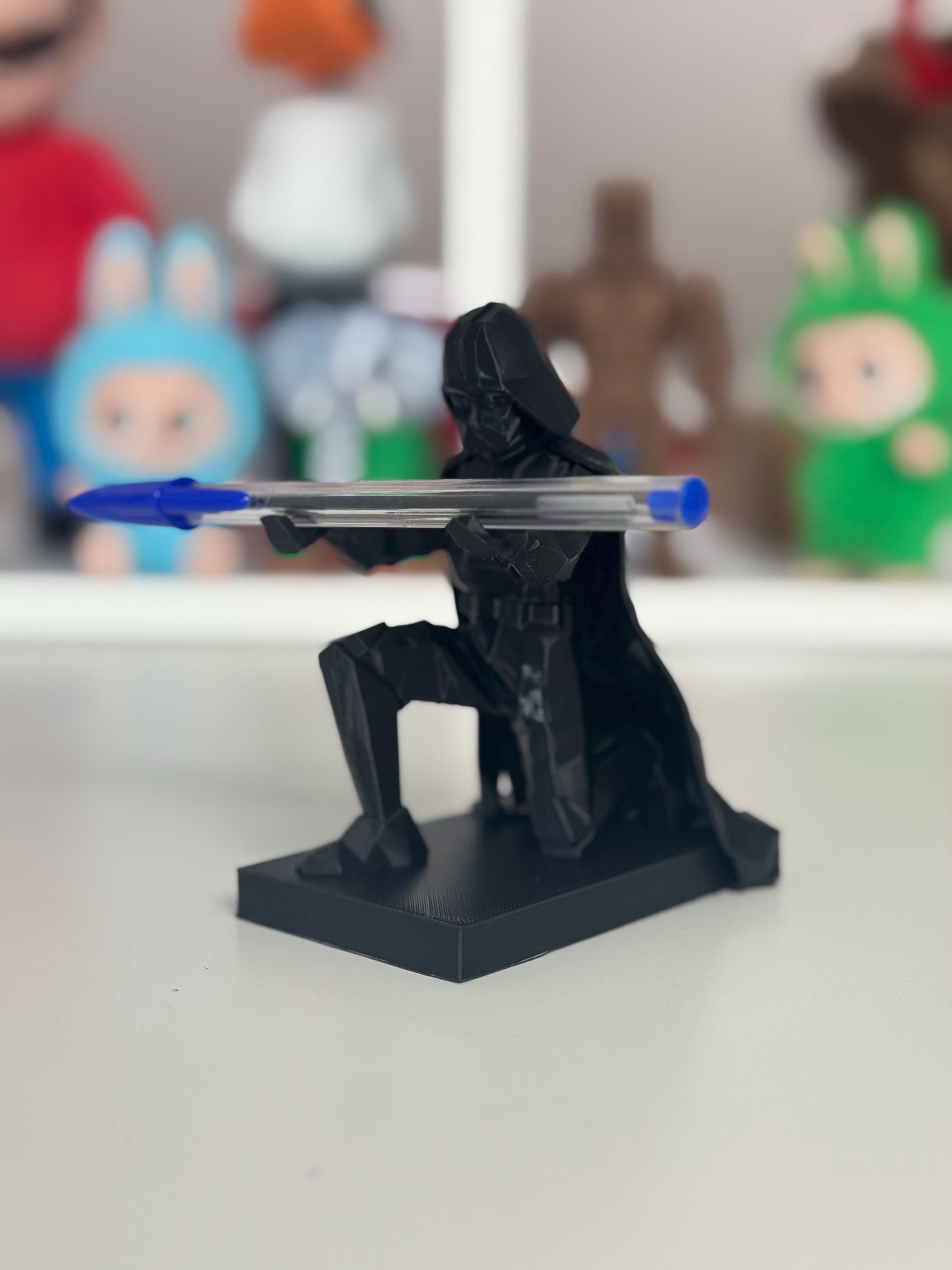 Darth Vader Star Wars Soporte Para Bolígrafo o Lápiz portalápices • Accesorio de Escritorio • Decoración Geek