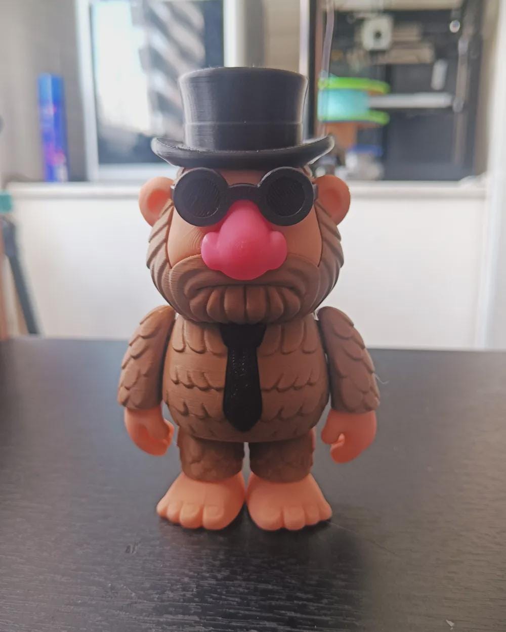 Figura Mateo articulado, Toy meme italiano articuled Mateo, Brainrot italiano