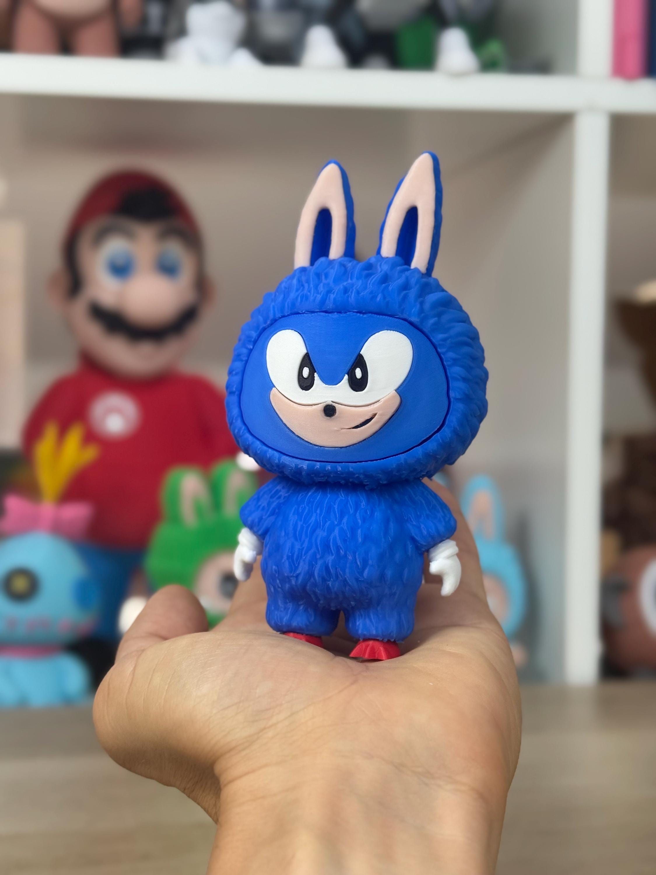 Figura LABUBU SONIC the Hedgehog sega edición coleccionista