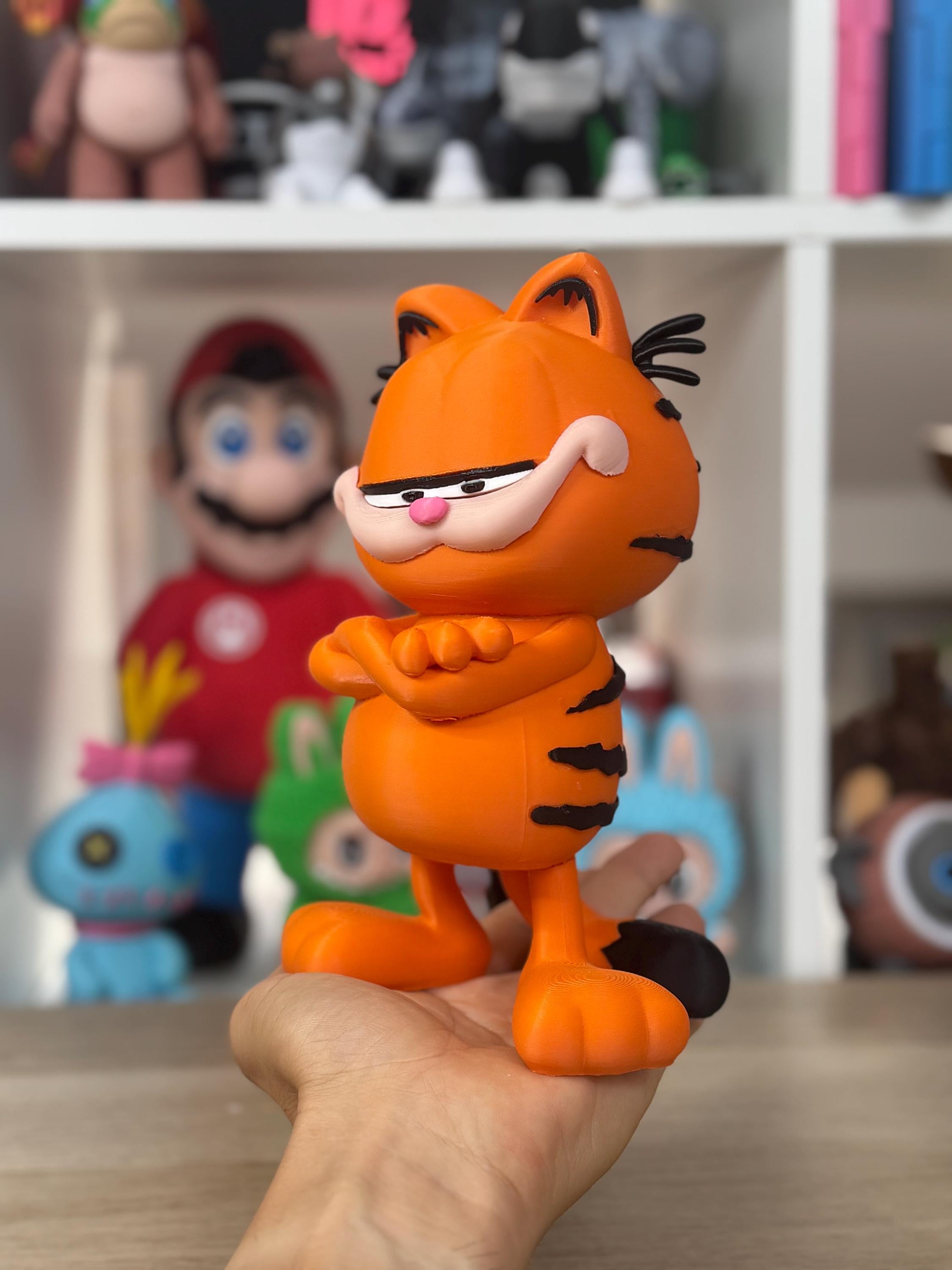 Figura Garfield 19 cm - Edición limitada coleccionistas - gato dibujos retro