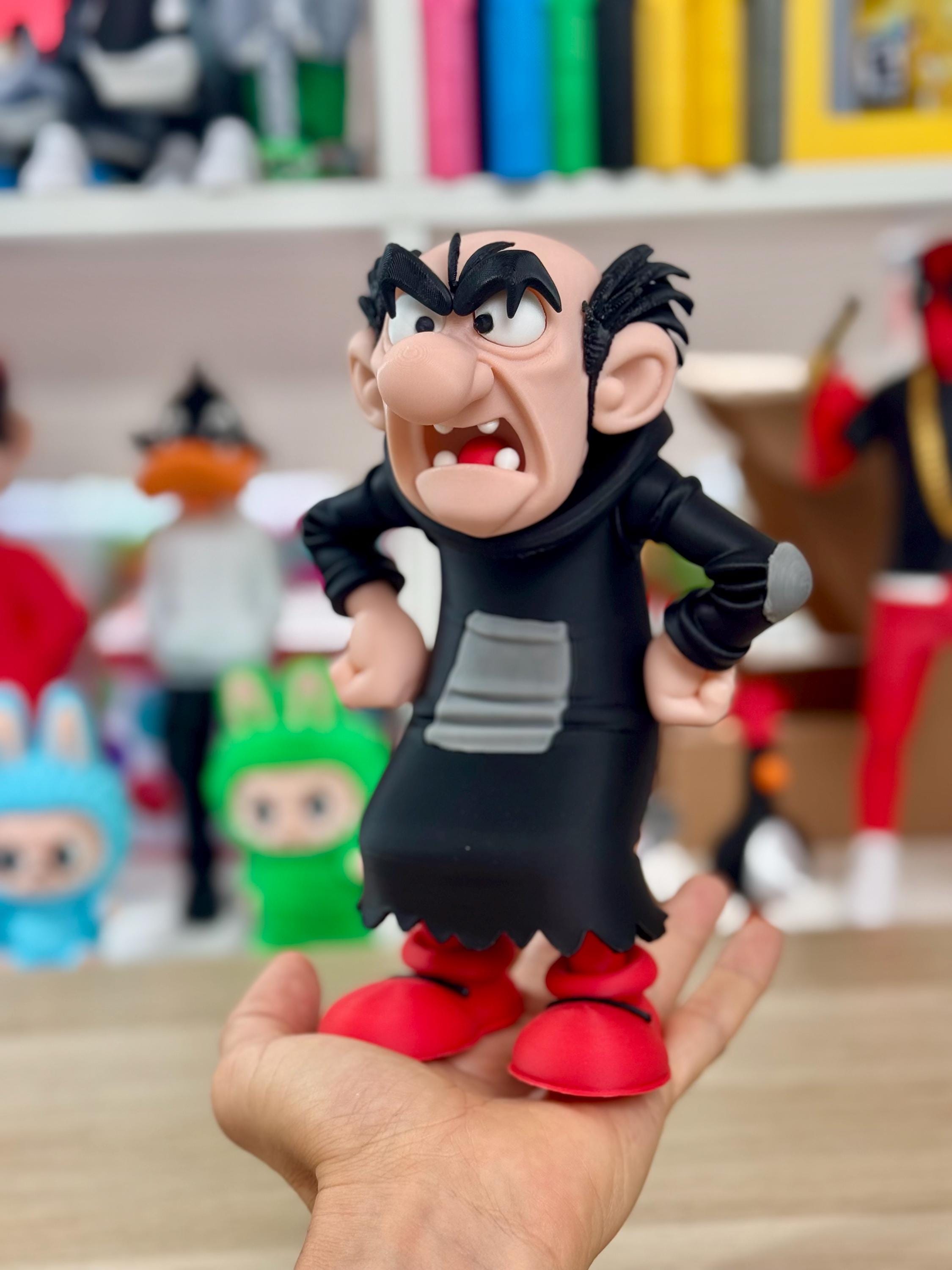 Figura de Gargamel de los Pitufos 21cm