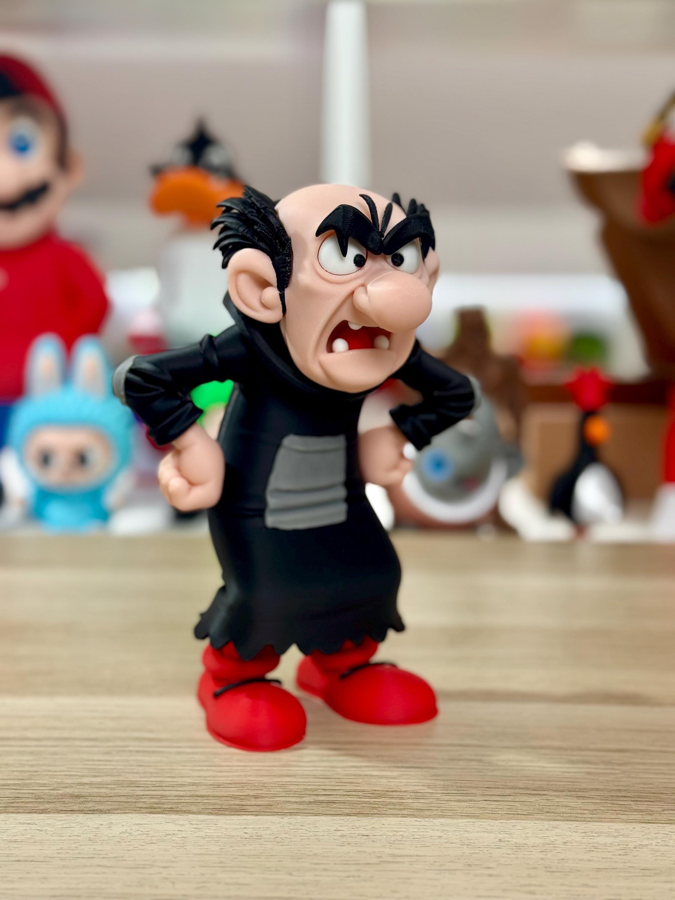 Figura de Gargamel de los Pitufos 21cm