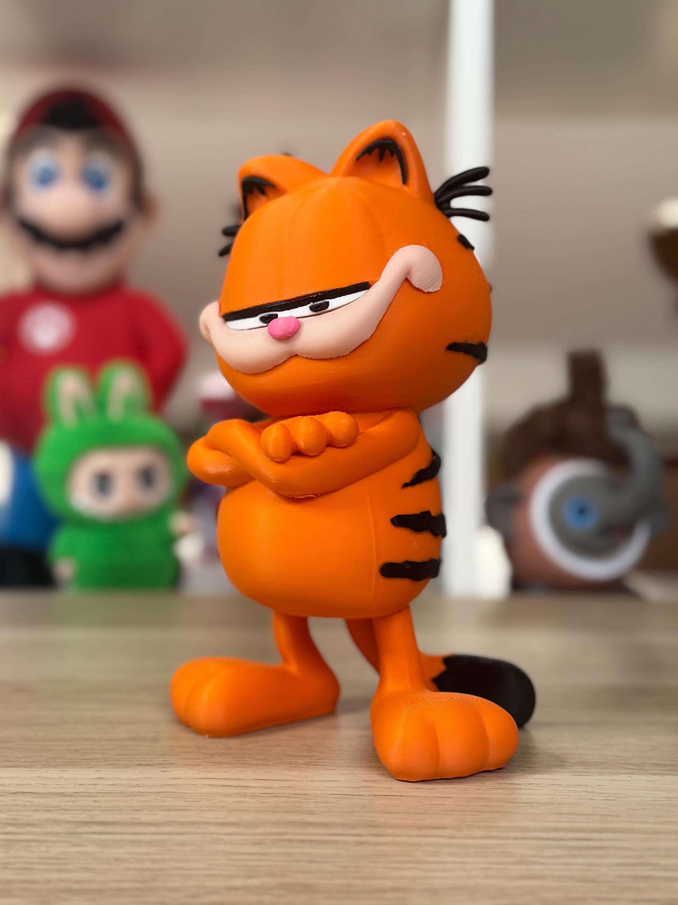 Figura Garfield 19 cm - Edición limitada coleccionistas - gato dibujos retro